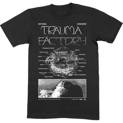 NothingNowhere tričko Trauma Factor V.2 čierne