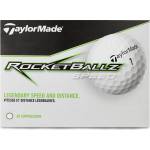 TaylorMade Rocketballz Speed Golf Balls - White 12Pk