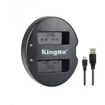 KingMa Зарядно за батерия BLH-1 USB Dual за Olympus OM-D E-M1 Mark II, OM-D E-M1 Mark III, OM-D E-M1X Зарядно за батерии