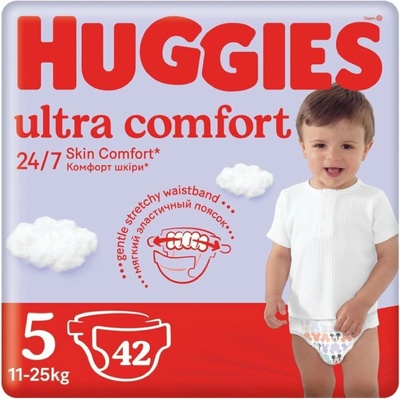Huggies Little Movers 5 11-25 kg 42 ks