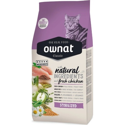 OWNAT CLASSIC CAT Sterilized 0,4 kg