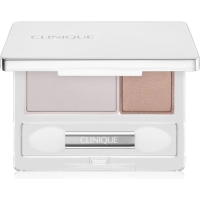 Clinique All About Shadow Duo дуо сенки за очи цвят Seashell Pink/Fawn Satin 1, 7 гр