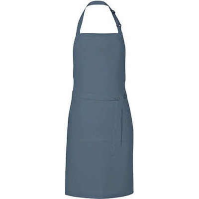 Link Kitchen Wear Unisex grilovací zástěra X987 Postman Grey Pantone 7545 85x72cm