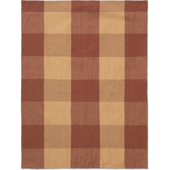 ferm LIVING Кърпа за чай HALE 50 х 70 см, праскова / червен, памук / лен, твърда LIVING (FERM1104267398)