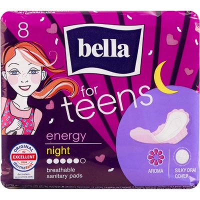 Bella For Teens Ultra Energy Night dámske vložky 8 ks