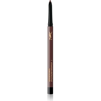 Yves Saint Laurent Crush Liner молив за очи цвят 02 Dark Brown 0.35 гр