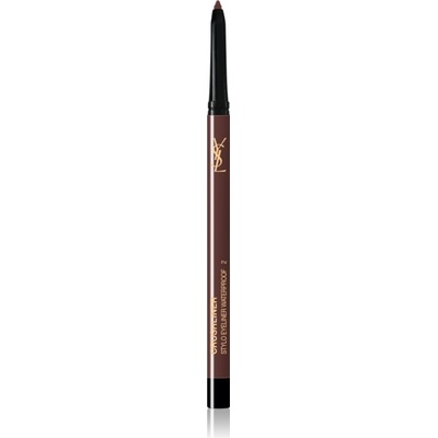 Yves Saint Laurent Crush Liner молив за очи цвят 02 Dark Brown 0.35 гр
