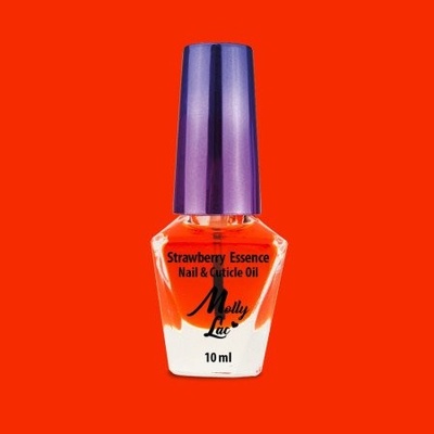 Allepaznokcie Molly Lac olejček na nechty a kožičku jahoda 10 ml
