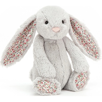 JELLYCAT Králiček Blossom Silver 18 cm