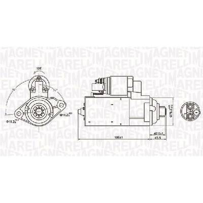Startér MAGNETI MARELLI 063721286010