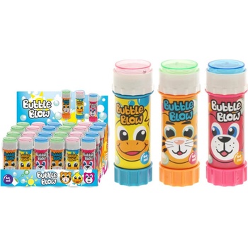 Bublifuk 60ml ZVÍŘÁTKA