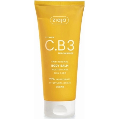 Ziaja Vitamin C.B3 Niacinamide telový balzam s hydratačným účinkom 200 ml