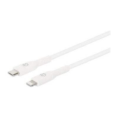 Manhattan MANHATTAN кабел USB-C към Lightning 2m бял (394529)