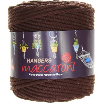 Maccaroni Hangers Rope 10 mm hnědá 304