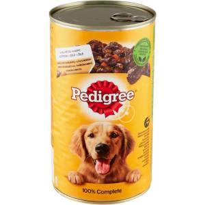 PEDIGREE консервa с пилешко и морков 1200 г