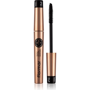 Flormar Triple Action Mascara подхранваща спирала 3 в 1 8ml