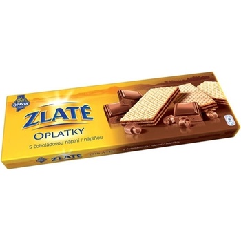 Opavia Zlaté oblátky čokoládové 146 g