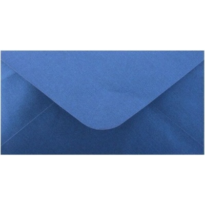 Paper Design Obálka DL metalická s ražbou - tm. modrá - 190693