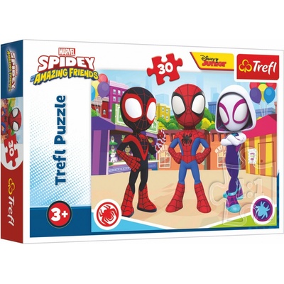 Trefl Dobrodružství Spideyho a přátel 30 dílků