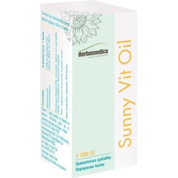 Herbamedica Sunny Vit Oil, 1200 IU, 10 ml, Herbamedica