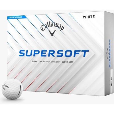 Callaway Supersoft biele 3 x 3 ks