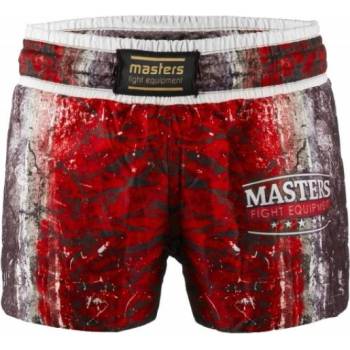 Masters pánské šortky SK1-MFE M 06621-M02 červená