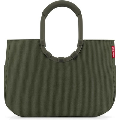Reisenthel Loopshopper L Cord dark matcha