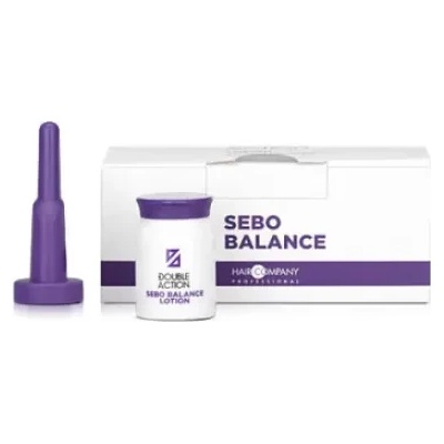 Hair company Лосион - ампули против омазняване HAIR COMPANY Double Action Lotion Sebo Balance 10x