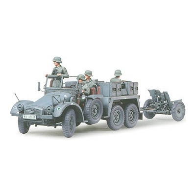 Tamiya Krupp Protze 1 ton Kfz.69 with 3 7cm Pak 1:35