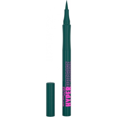 Maybelline Vodeodolná očná linka vo fixke Hyper Precise All Day Liquid Pen Emerald Green 1 ml