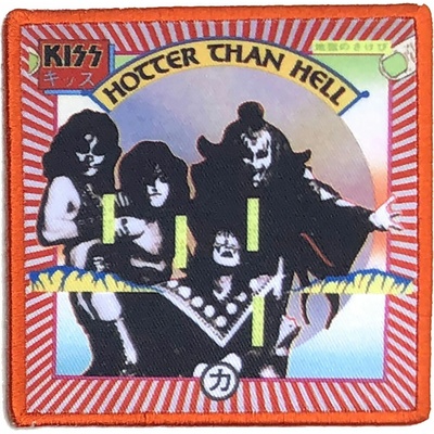 Nažehlovačka Kiss - Hotter Than Hell
