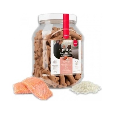 Mera Pure Sensitive Goody Snacks losos s rýží Balení 600 g