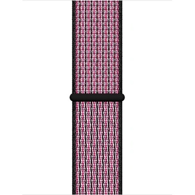 Apple Оригинална текстилна каишка за Apple Watch 42мм, 44мм, 45мм, 46мм, Ultra 49мм - Apple Watch Nike Band Sport Loop Pink Blast (mwu42zm/a)