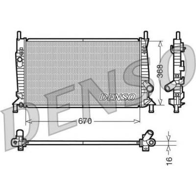 Chladič, chlazení motoru DENSO DRM10075