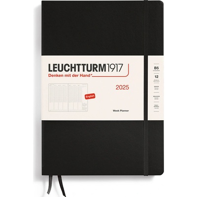 Leuchtturm1917 Composition B5 Týdenní 2025 Black