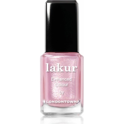 Londontown Lakur Pink Strawberry lak na nehty růžová s třpytkami 12 ml