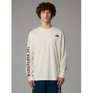 The North Face Блуза m l/s tee varsity graphic