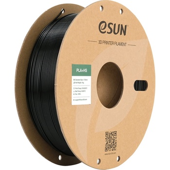 eSUN PLA+HS Black - 1, 75 mm / 1000 g (PLA+HS175B1P1)