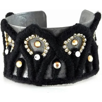 Image 1 of Dannyra Стилна гривна с дантела, Swarovski кристали Dannyra Jewels