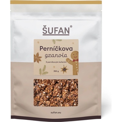 Šufan s.r.o. Perníčkova granola s perníkovým kořením 350 g – Zboží Dáma