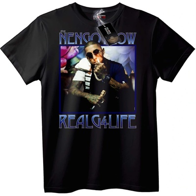 NOONEBRAND Тениска Nengo Flow RealG4Life - 7XL, White
