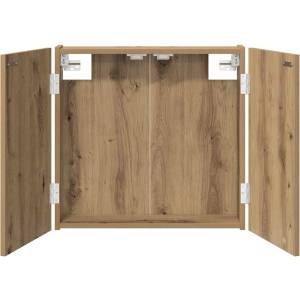 vidaXL Кабинет за дартборд Дъб артизан 56 x 12 x 53, 5 см (8006667)