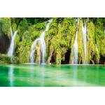 DIMEX ART Флизелинов фототапет плитвички водопади 375 x 250 см