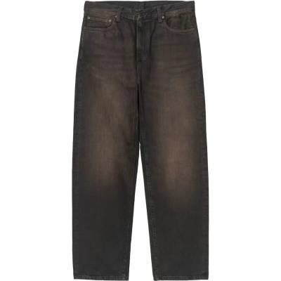 Carhartt WIP Aaron 5-Pocket Deni černá