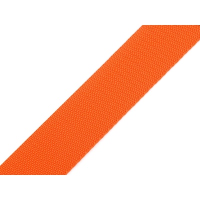 Prima-obchod Popruh polypropylenový šíře 30 mm tloušťka 1 mm, barva 20 oranžová