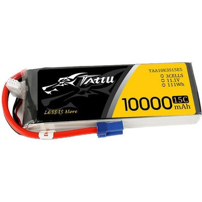 Akumulátor Tattu 11.1V 15C 3S 10000mAh Lipo z konektorom EC5 065488