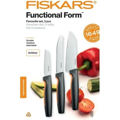 FISKARS Sada 3 nože - FF 1057556