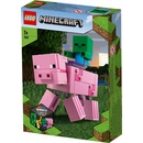 Příslušenství k legu LEGO® Minecraft® 21157 Velká figurka Prase s malou zombie