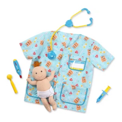 Melissa & Doug - Карнавален костюм - Педиатърска сестра (18519)