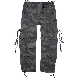 Brandit Панталони Vintage M65, тъмен камуфлаж (1001-4)